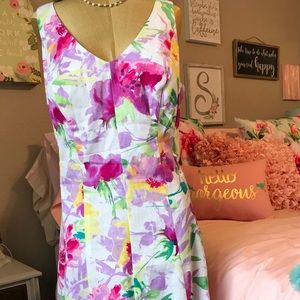 Chaps by Ralph Lauren Floral Dress